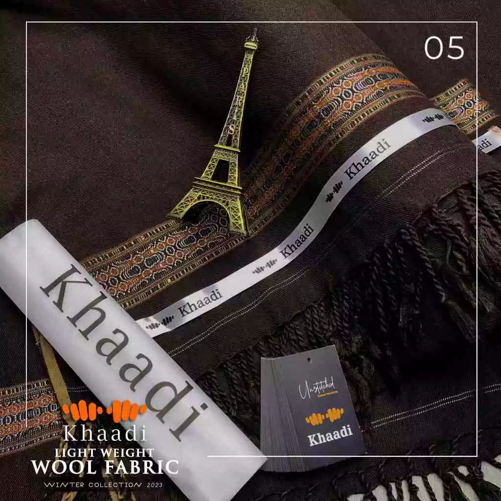 DF-KHWSV1-5: Khaadi Men Light Weight Wool Shawl