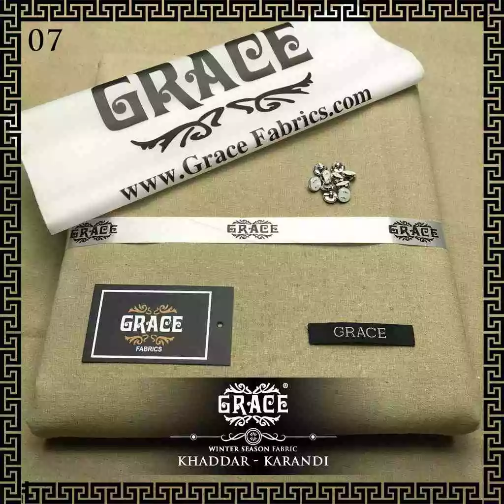 DF-GRKK-7: Grace Men Khaddar Karandi Suit