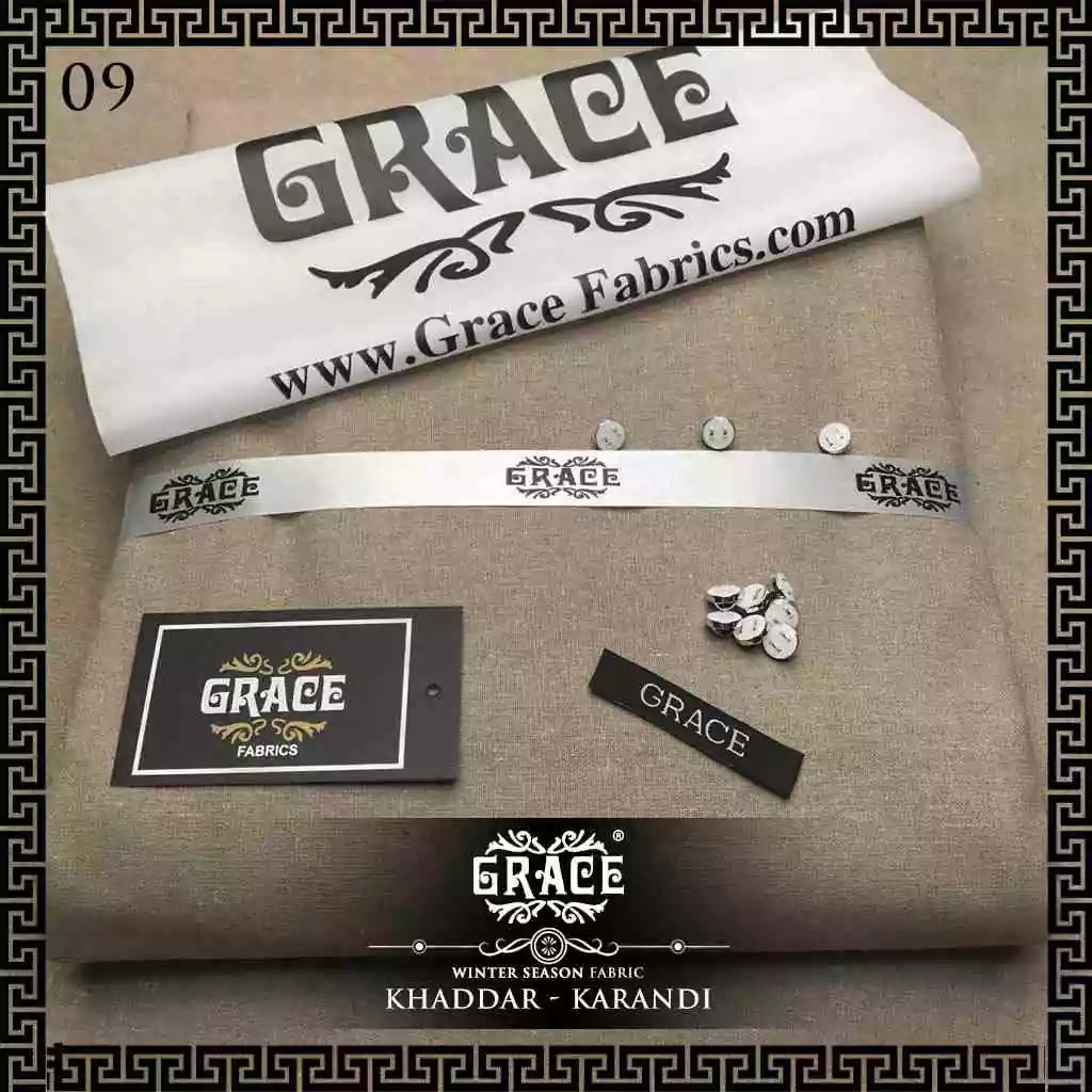 DF-GRKK-9: Grace Men Khaddar Karandi Suit