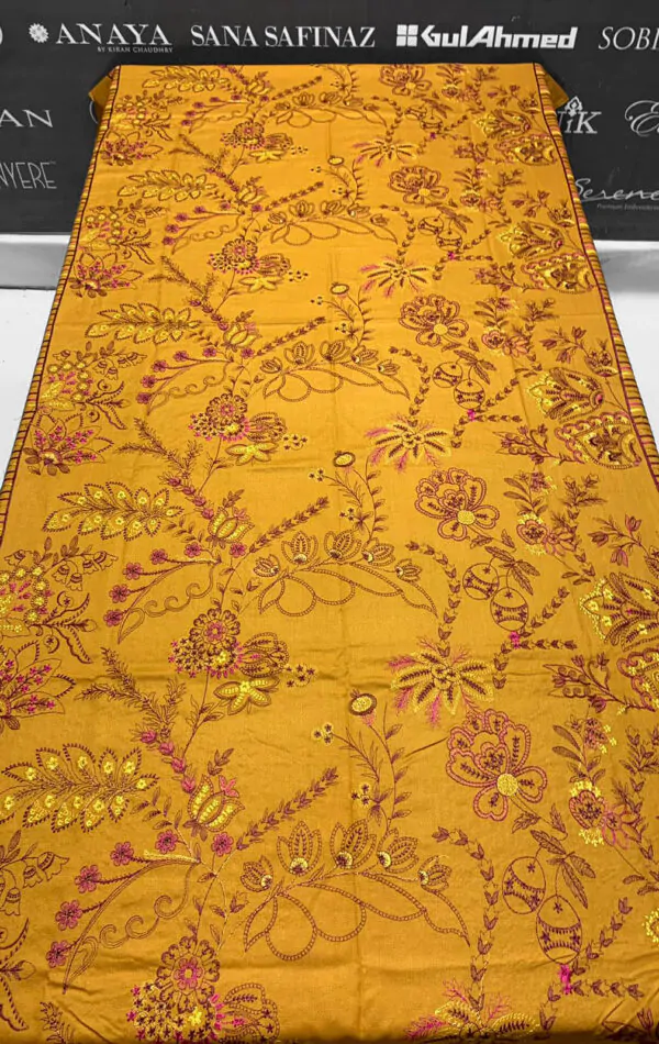 DF-1731: Bareeze 3Pc Embroidered Dhanak Dress