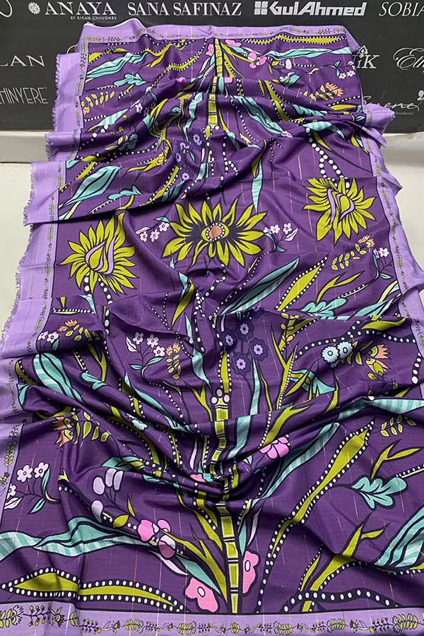 DF-1768: Mushq 3Pc Embroidered Khaddar Dress